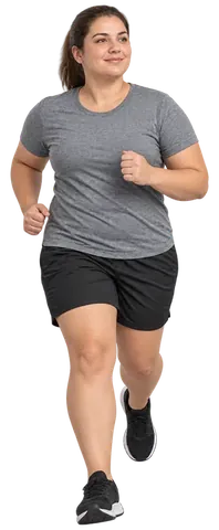 Woman jogging